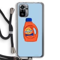 Ultra Sensitive: Xiaomi Redmi Note 10S Transparant Hoesje met koord