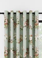 Laura Ashley Rosemore Saliegroen Ringgordijn
