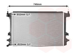 Van Wezel Radiateur 58012732