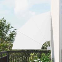 Balkon Privacy Scherm Wit 115 x 115 cm Stof