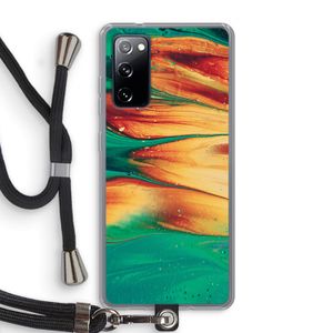 Green Inferno: Samsung Galaxy S20 FE / S20 FE 5G Transparant Hoesje met koord