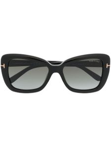 TOM FORD Eyewear lunettes de soleil à monture papillon - Noir