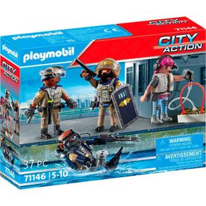 City Action SWAT-Figurenset Constructiespeelgoed