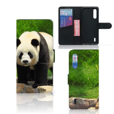 Xiaomi Mi 9 Lite | Telefoonhoesje | Met pasjeshouder | Panda