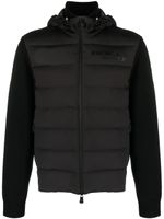 Moncler Grenoble veste matelassée à empiècements - Noir