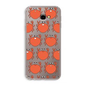 Krab: Samsung Galaxy J4 Plus Transparant Hoesje