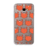 Krab: Samsung Galaxy J4 Plus Transparant Hoesje