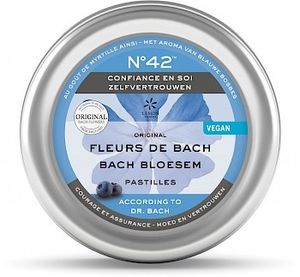 Bach bloesems pastilles nr. 42 zelfvertrouwen