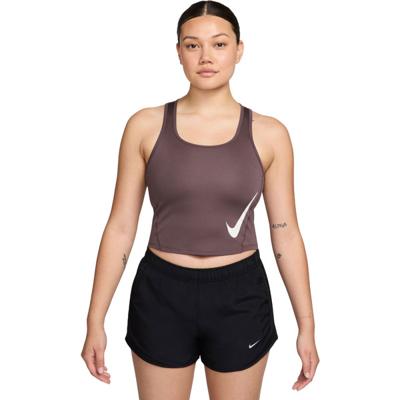 Nike Dri-FIT SwooshTempo Singlet Dames Nike Dri-FIT SwooshTempo Singlet Dames