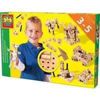 SES CREATIVE Kit voor de jonge meubelmaker - speelgoedbouwset - hout