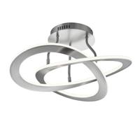 Trio Design plafondlamp Oakland nikkel mat 621710107