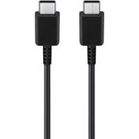 Samsung USB-C / USB-C-kabel GP-TOU021RFCBW - 1.8m, 3A, 25W - bulk - zwart