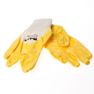 Handschoen m-lite geel 10