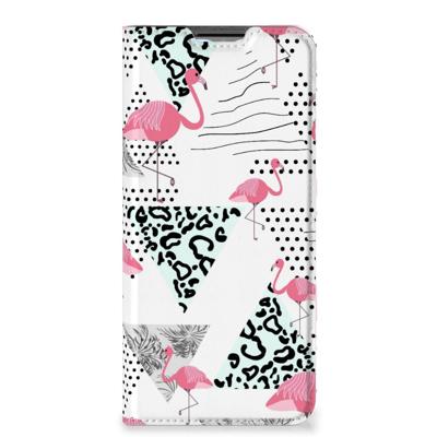 OPPO A54s | A16 | A16s | Hoesje maken | Flamingo Triangle