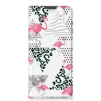 OPPO A54s | A16 | A16s | Hoesje maken | Flamingo Triangle