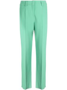 Emporio Armani pantalon plissé à taille haute - Vert