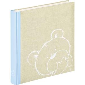 walther+ design Walther UK-151-L Fotoalbum (b x h) 28 cm x 30.5 cm Beige, Blauw 50 bladzijden