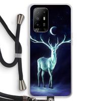 Nightbringer: Oppo A94 5G Transparant Hoesje met koord Nightbringer: Oppo A94 5G Transparant Hoesje met koord