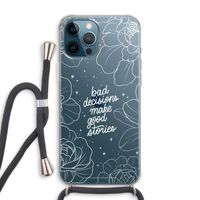 Good stories: iPhone 12 Pro Max Transparant Hoesje met koord