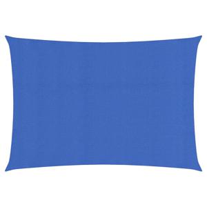 Zonnezeil 160 g/m 2x3,5 m HDPE blauw
