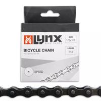 Lynx fietsketting - standaard ketting, 112 schakels, 1/2 x 1/8, grijs
