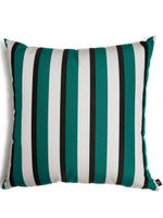 Fornasetti coussin d'extérieur à rayures - Vert - thumbnail