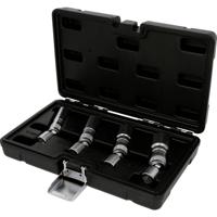 KS Tools 517.1145 3/8 bougieset, 4-delig, magnetisch met scharnier