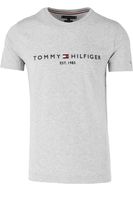 Tommy Hilfiger Regular Fit T-Shirt grijs, Effen
