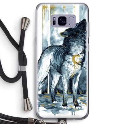 Bleeding Soul: Samsung Galaxy S8 Transparant Hoesje met koord