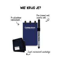 Correctbook A7 Original Pocket Midnight Blue - Uitwisbaar / Herschrijfbaar Notitieboek