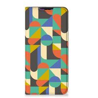 Xiaomi Redmi 9 Hoesje met Magneet Funky Retro - thumbnail