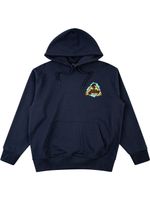 Palace hoodie à imprimé graphique - Bleu