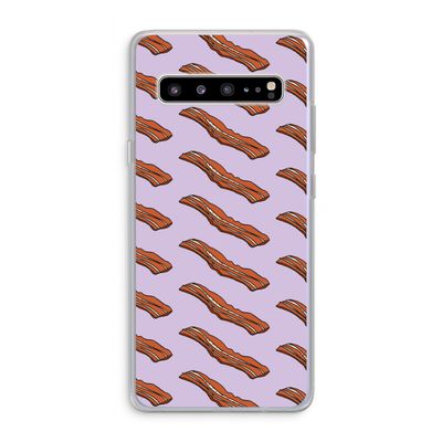 Bacon to my eggs #2: Samsung Galaxy S10 5G Transparant Hoesje