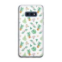 Ananas bladeren: Samsung Galaxy S10e Transparant Hoesje