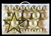 LIVARNO home Kerstboomversiering (Goud)