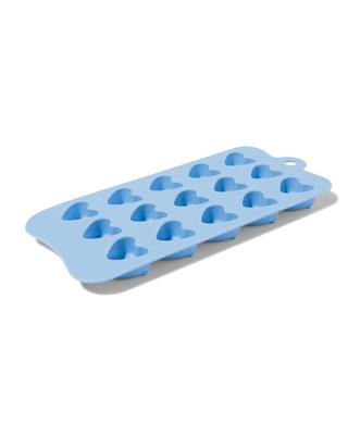 HEMA Mal Siliconen Hartjes (blauw)