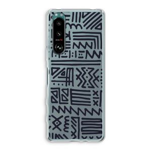 Marrakech print: Sony Xperia 5 III Transparant Hoesje