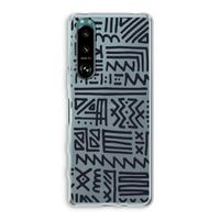 Marrakech print: Sony Xperia 5 III Transparant Hoesje