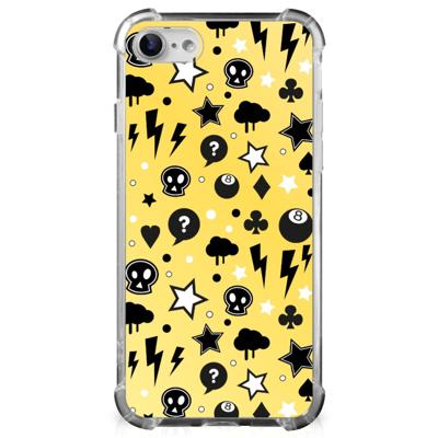 Extreme Case iPhone SE 2022/2020 | iPhone 8/7 Punk Geel Extreme Case iPhone SE 2022/2020 | iPhone 8/7 Punk Geel