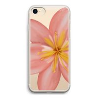 Pink Ellila Flower: iPhone 7 Transparant Hoesje