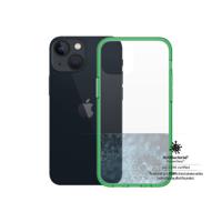 iPhone 13 Mini PanzerGlass ClearCase Antibacterieel Hoesje - Groen / Doorzichtig - thumbnail