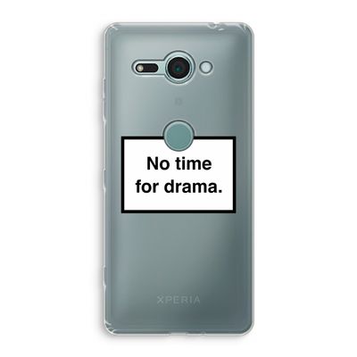 No drama: Sony Xperia XZ2 Compact Transparant Hoesje