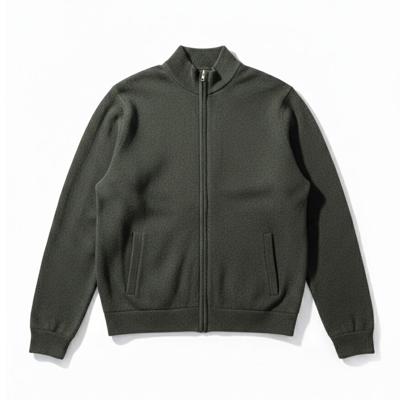 Herenvest Windstopper Lambswool Seaweed