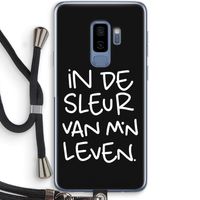 De Sleur: Samsung Galaxy S9 Plus Transparant Hoesje met koord