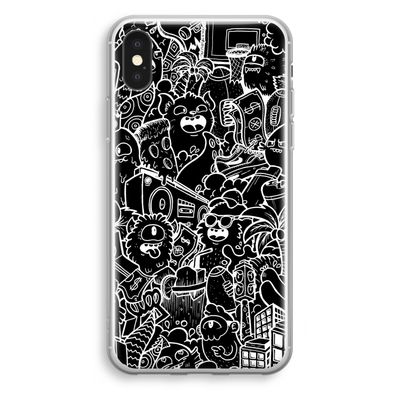 Vexx Black City : iPhone X Transparant Hoesje