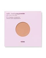 HEMA Navulling mattifying powder 20 warm honey