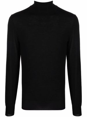 Canali pull à col roulé - Noir