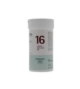 Lithium chloratum 16 D6 Schussler