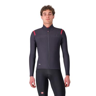 Castelli Tutto Nano RoS fietsshirt lange mouw dark grey/red heren XXL