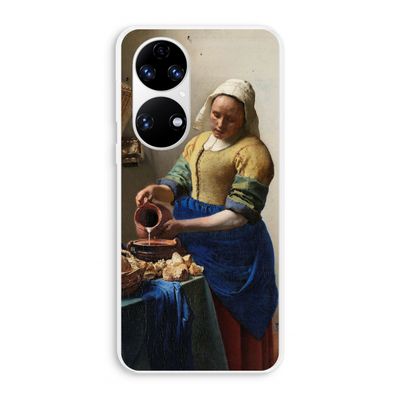 The Milkmaid: Huawei P50 Transparant Hoesje
